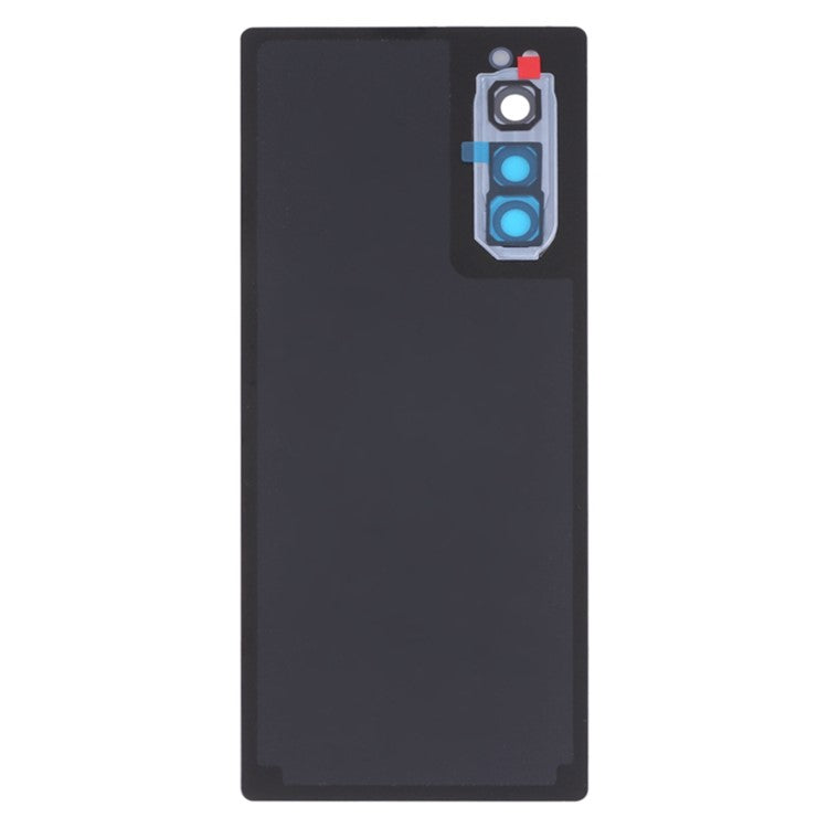 For Sony Xperia 5 OEM Battery Housing Cover Repair Part + Camera Lens Cover - Blue