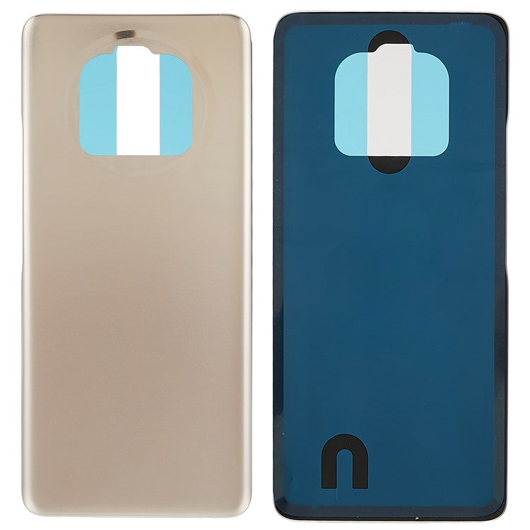 For Honor X30 5G Battery Housing Cover with Adhesive Sticker Replacement Parts - Gold