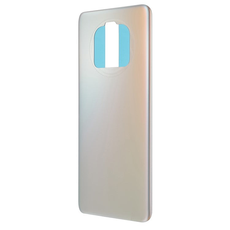 For Honor X30 5G Battery Housing Cover with Adhesive Sticker Replacement Parts - Silver