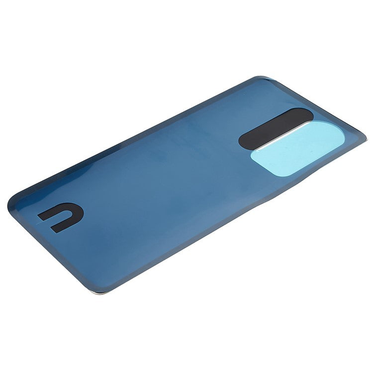 For Honor 70 Pro 5G Battery Housing Cover with Adhesive Sticker Replacement Parts - Crystal Silver