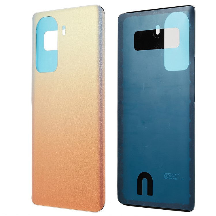For Honor 60 Pro 5G Battery Housing Cover with Adhesive Sticker Replacement Parts - Pink