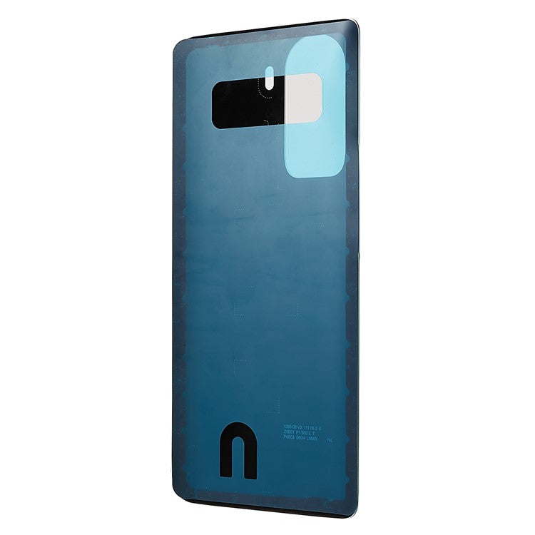For Honor 60 Pro 5G Battery Housing Cover with Adhesive Sticker Replacement Parts - Blue