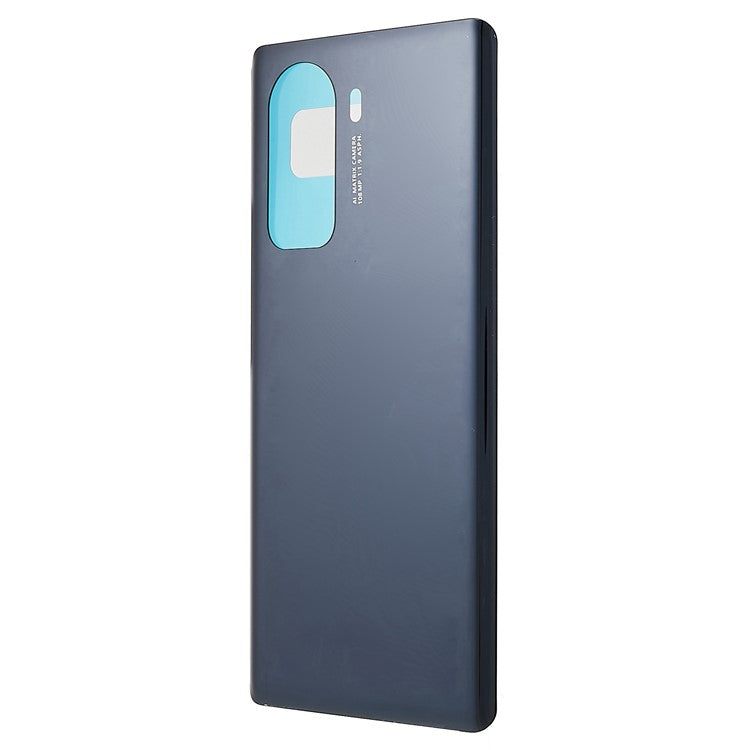 For Honor 60 5G Battery Housing Cover with Adhesive Sticker Replacement Parts - Black