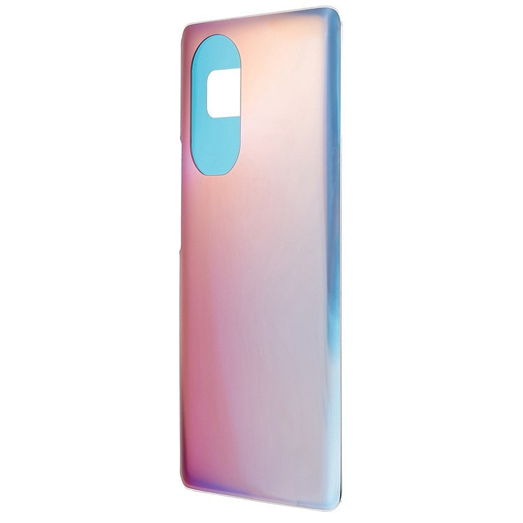 For Honor 50 Pro Battery Housing Cover with Adhesive Sticker Replacement Parts - Amber Red