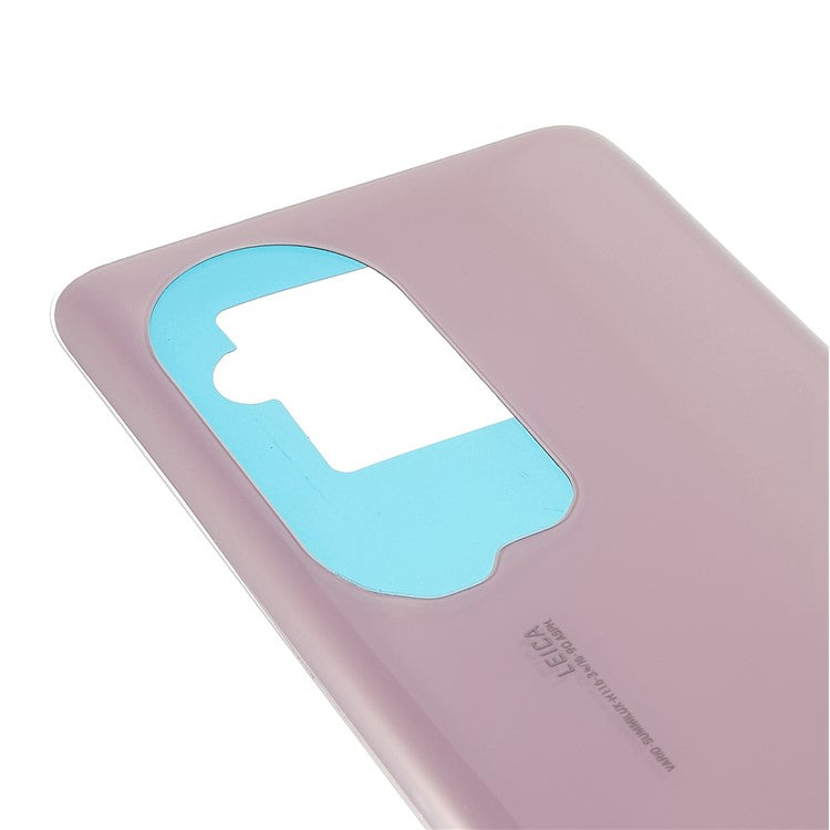 For Huawei P50 Pro 4G Battery Housing Cover with Adhesive Sticker Replacement Parts - Charm Pink