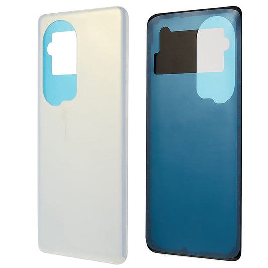 For Huawei P50 Pro 4G Battery Housing Cover with Adhesive Sticker Replacement Parts - Pearl White