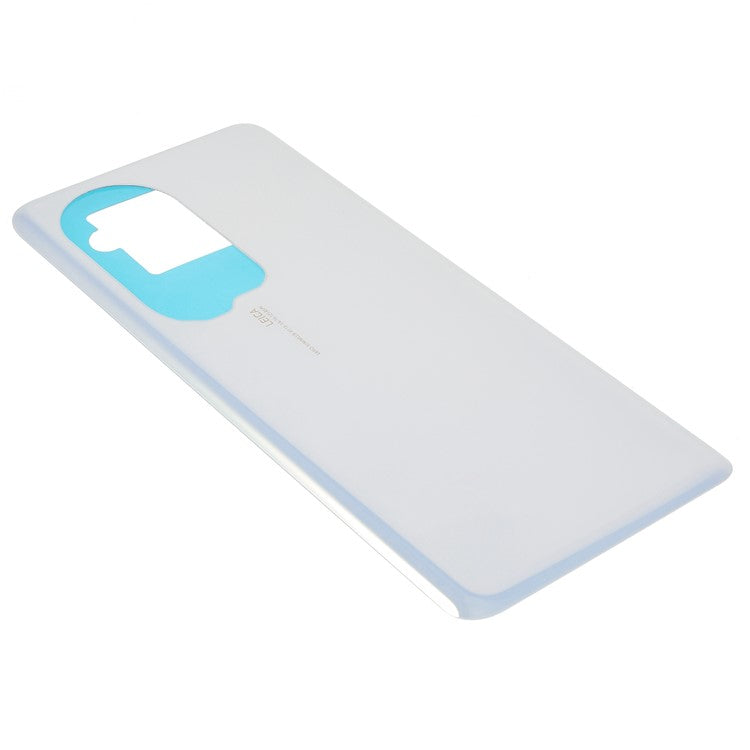For Huawei P50 Pro 4G Battery Housing Cover with Adhesive Sticker Replacement Parts - Pearl White