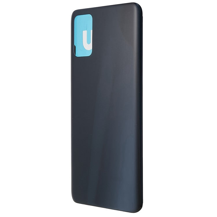 For Honor X10 Max 5G Battery Housing Cover with Adhesive Sticker Replacement Parts - Black