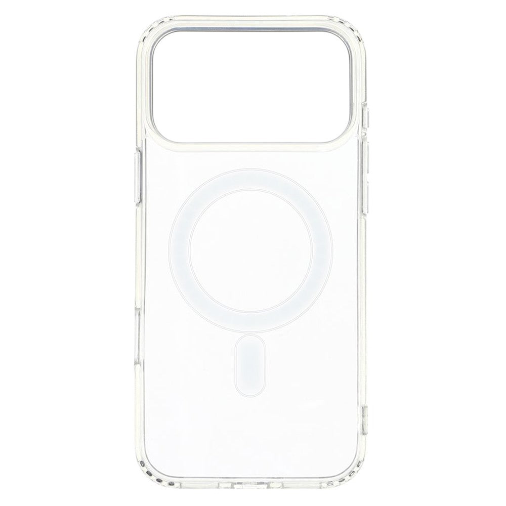 For iPhone 17 Pro Max Phone Case Compatible with MagSafe with Tempered Glass Screen Film + Clear Lens Film