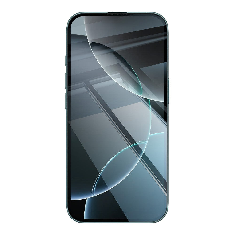 RURIHAI For iPhone 12 Pro Max Case Clear TPU Phone Cover with Easy Installation High Aluminium-Silicon Glass Film