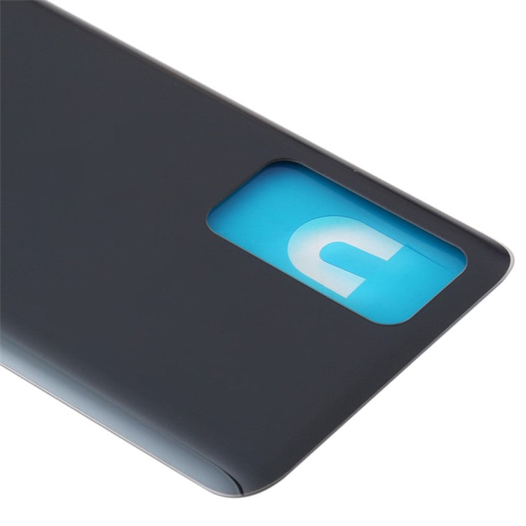For Huawei P40 4G / P40 5G Back Battery Housing Cover Replacement (without Logo) - Black