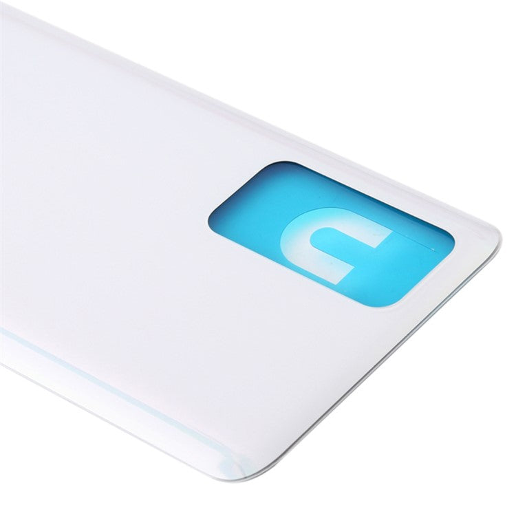 For Huawei P40 4G / P40 5G Back Battery Housing Cover Replacement (without Logo) - White