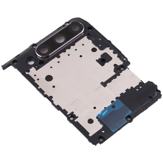 For Honor 9X Motherboard Protective Cover with Camera Ring Lens Cover (without Logo) - Black