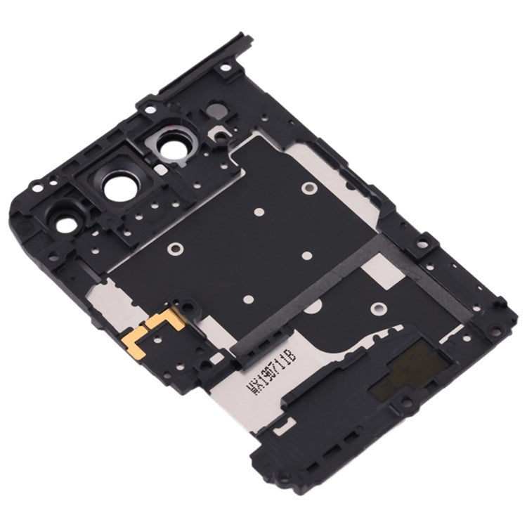 For Honor 9X Motherboard Protective Cover with Camera Ring Lens Cover (without Logo) - Black