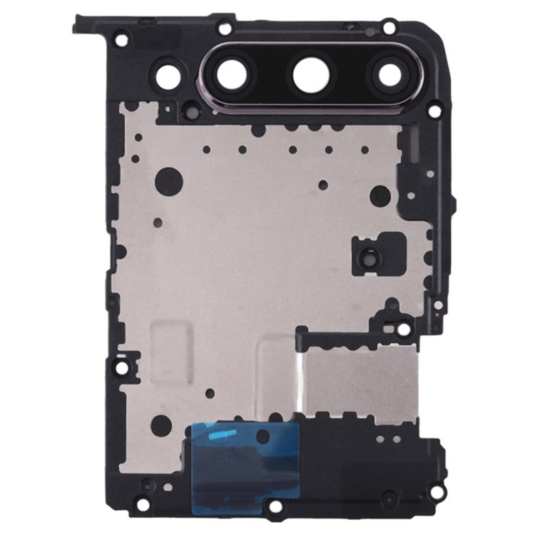For Honor 9X Motherboard Protective Cover with Camera Ring Lens Cover (without Logo) - Black
