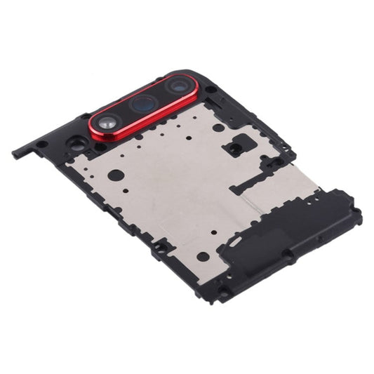 For Honor 9X Motherboard Protective Cover with Camera Ring Lens Cover (without Logo) - Red