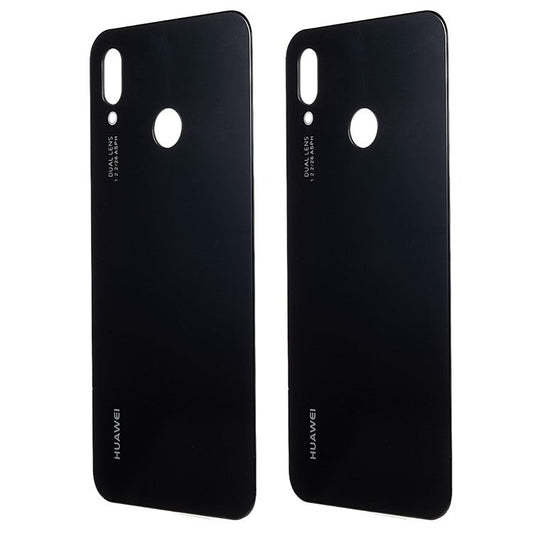 For Huawei P20 Lite (2018) / Nova 3e Back Battery Housing Cover Replacement Part - Black