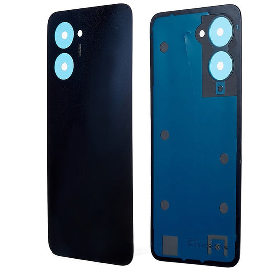 For Realme C33 4G Battery Housing Back Cover Replacement Part - Black