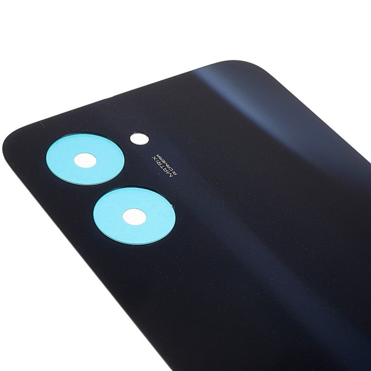 For Realme C33 4G Battery Housing Back Cover Replacement Part - Black