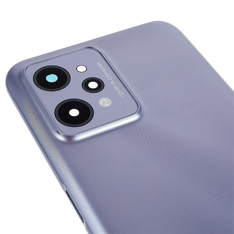 For Realme C31 OEM Battery Housing Back Cover Replacement - Silver