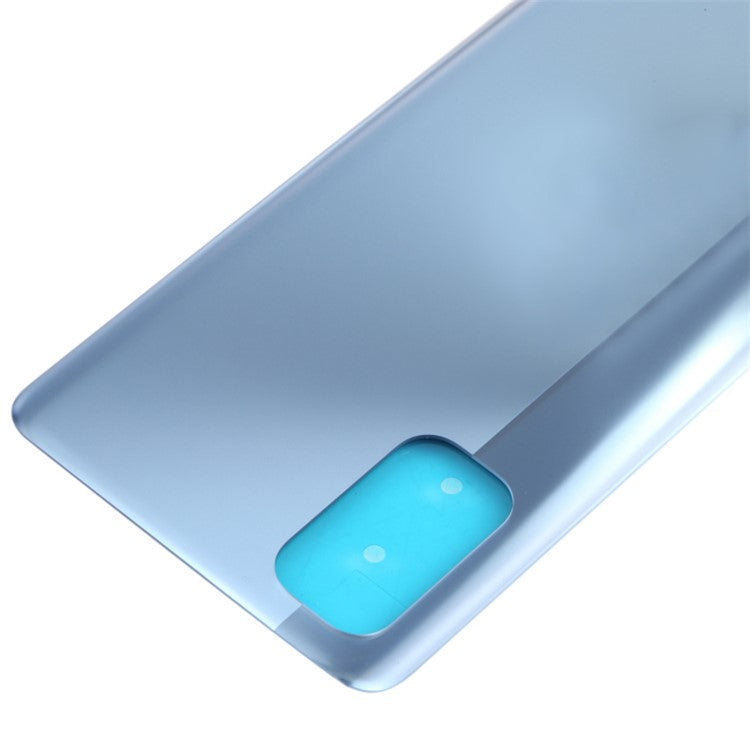 For Realme 7 Pro Battery Housing Back Cover Replacement Part - Silver