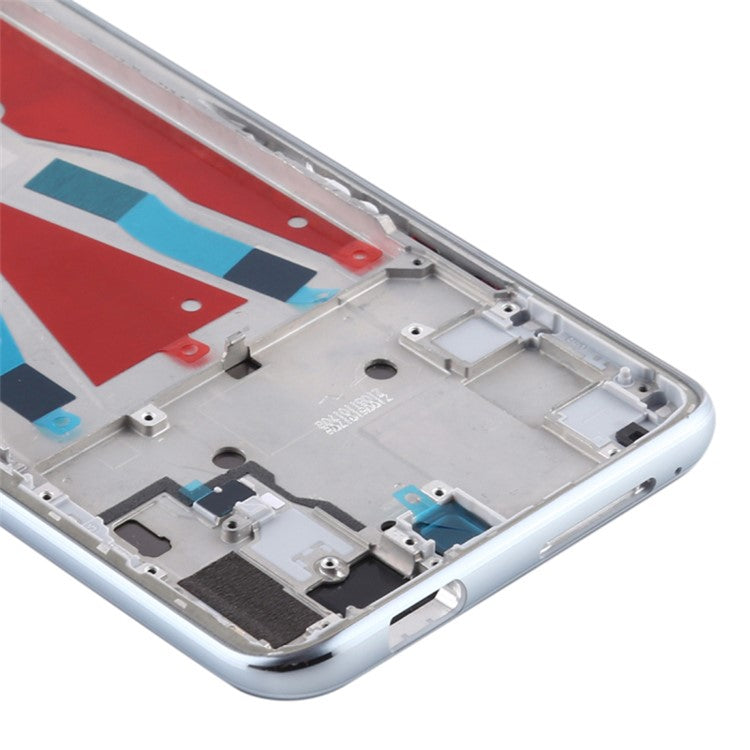 For Honor 9X HLK-AL00, HLK-TL00 OEM Middle Plate Frame Spare Part (without Logo) - Icelandic White