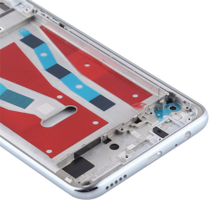 For Honor 9X HLK-AL00, HLK-TL00 OEM Middle Plate Frame Spare Part (without Logo) - Icelandic White