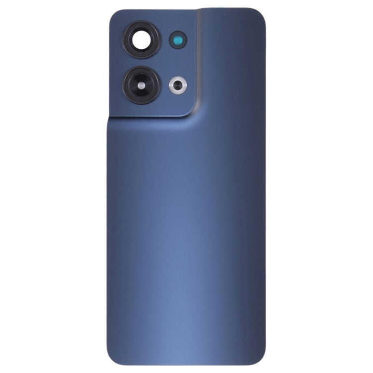 For Oppo Reno8 5G (Global Version) Battery Housing Back Cover Replacement Part - Black