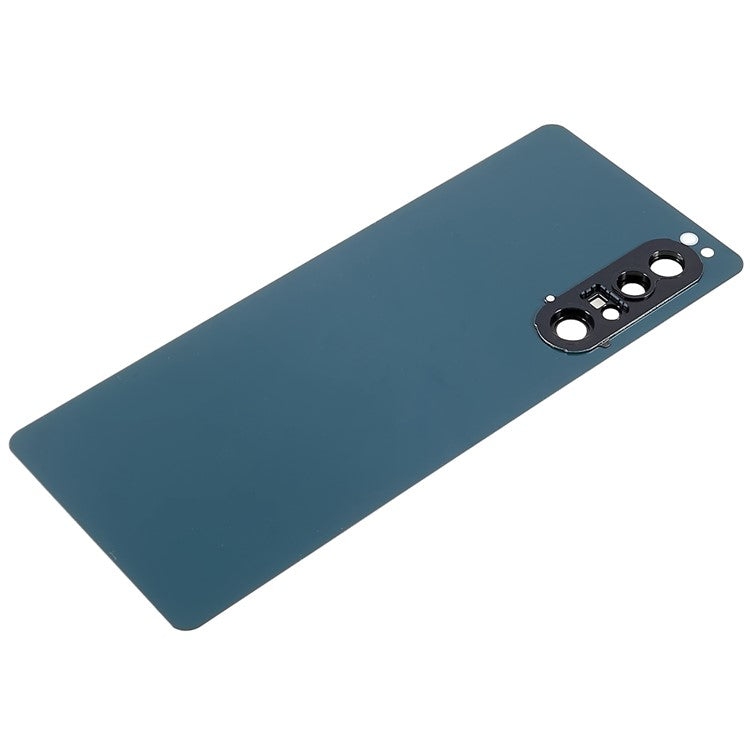 For Sony Xperia 1 II OEM Battery Housing with Adhesive Sticker + Camera Lens Cover - Green