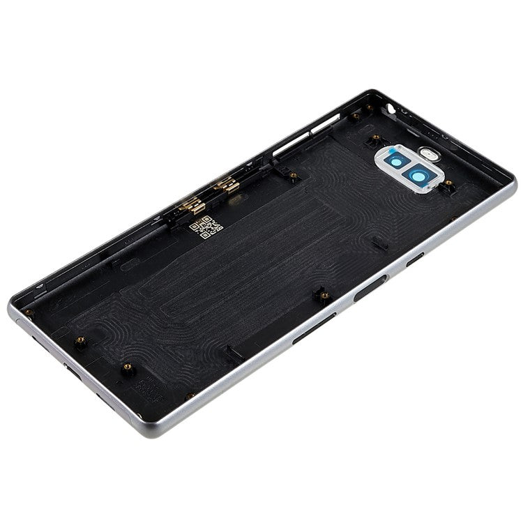 For Sony Xperia 10 OEM Battery Door Cover Replacement Part - Silver