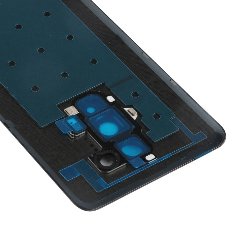 For OnePlus 8 Pro OEM Battery Housing with Adhesive Sticker + Camera Lens Cover - Black