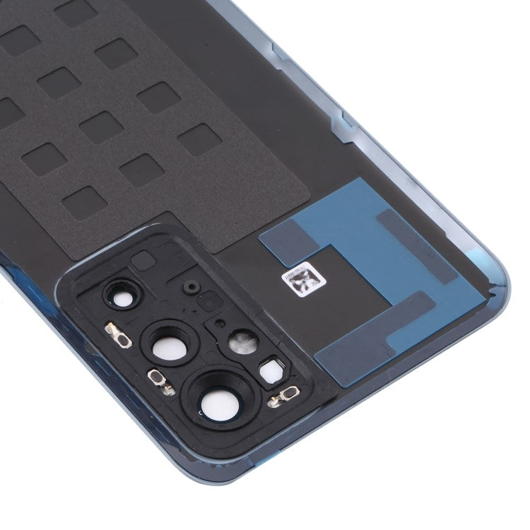 For OnePlus 9RT 5G OEM Battery Housing with Adhesive Sticker + Camera Lens Cover - Silver