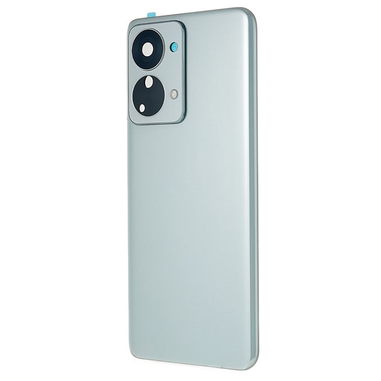 For OnePlus Nord 2T 5G OEM Battery Housing with Adhesive Sticker + Camera Lens Cover - Green