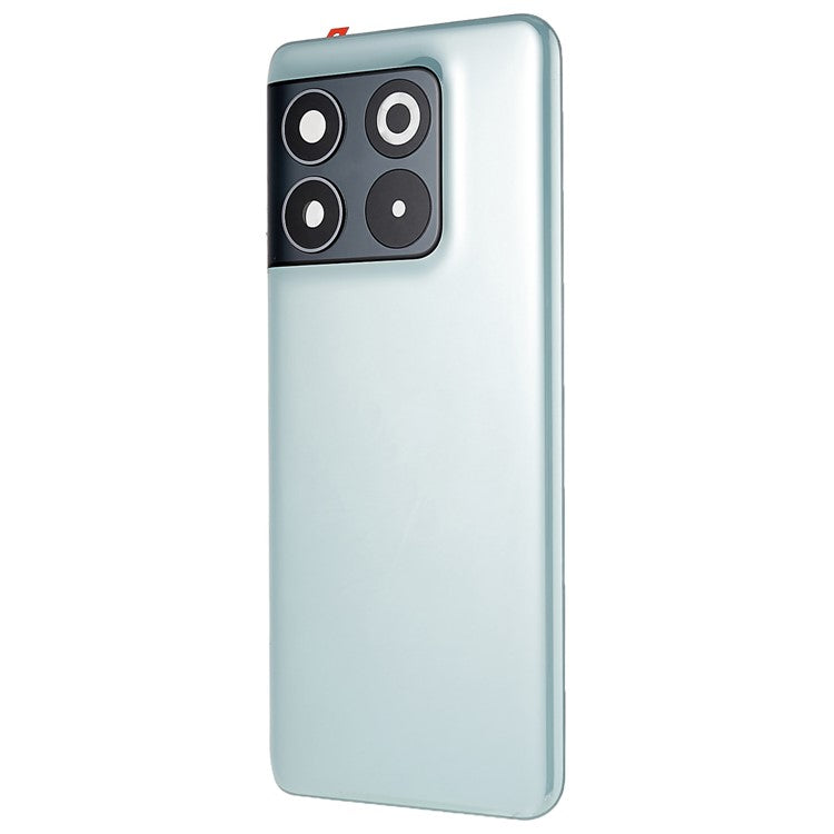 For OnePlus 10T 5G OEM Battery Housing with Adhesive Sticker + Camera Lens Cover - Green