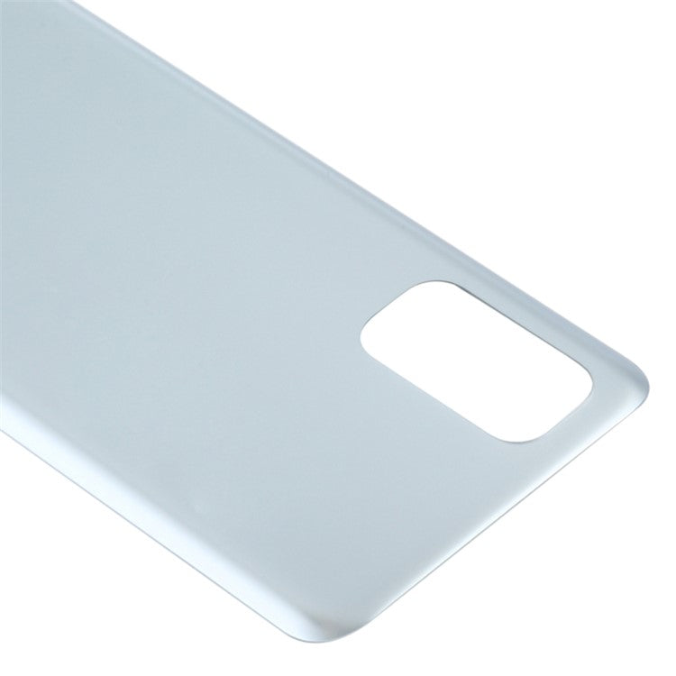 For Realme V5 5G Back Battery Housing Cover Replacement Part - Silver