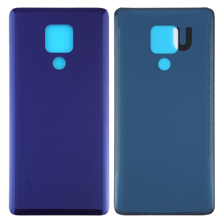 For Huawei Mate 20 X Battery Rear Cover Back Housing Door Replacement (without Logo) - Purple