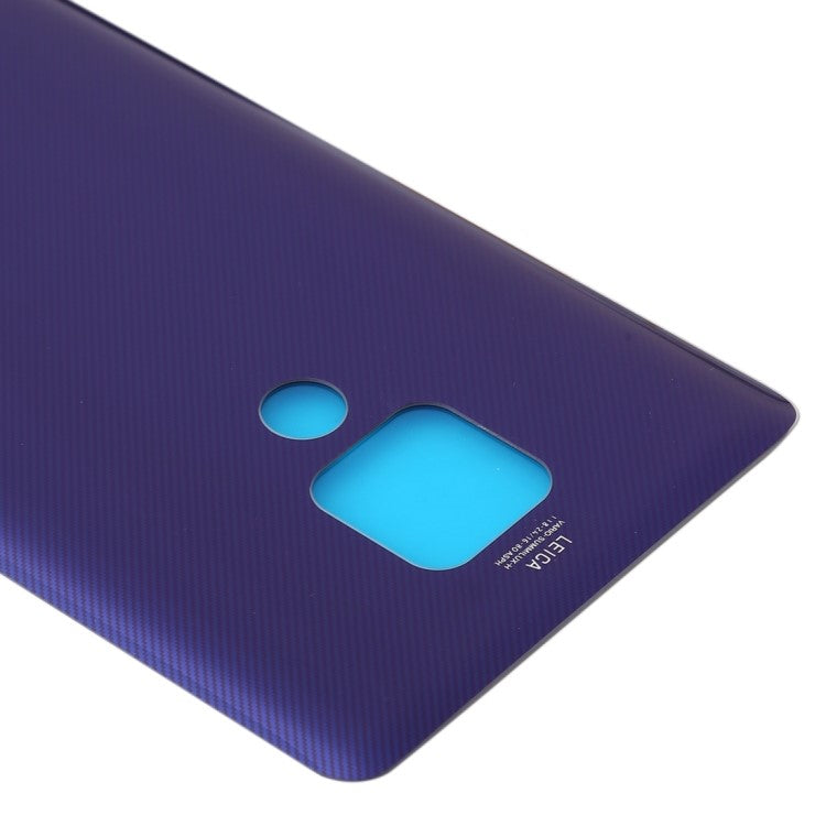 For Huawei Mate 20 X Battery Rear Cover Back Housing Door Replacement (without Logo) - Purple