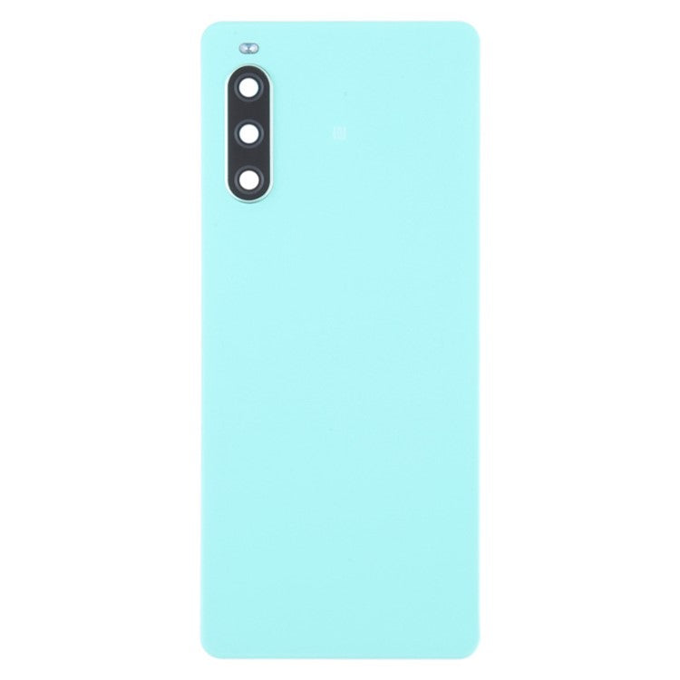 For Sony Xperia 10 IV 5G OEM Battery Housing with Adhesive Sticker + Camera Lens Cover - Mint