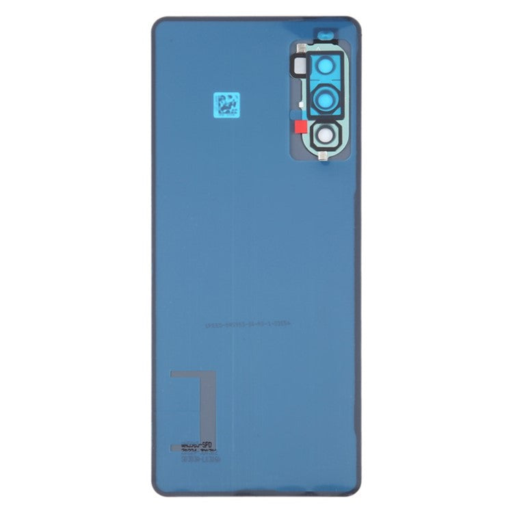For Sony Xperia 10 IV 5G OEM Battery Housing with Adhesive Sticker + Camera Lens Cover - Mint