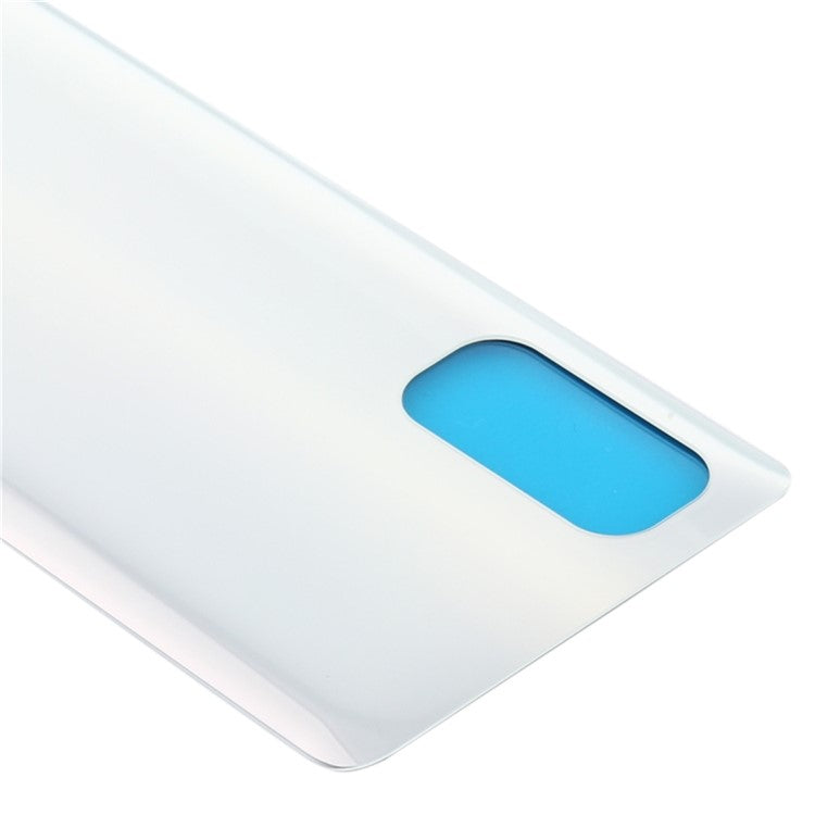 For Oppo Reno4 Pro 5G Back Battery Housing Cover Replacement Part - White