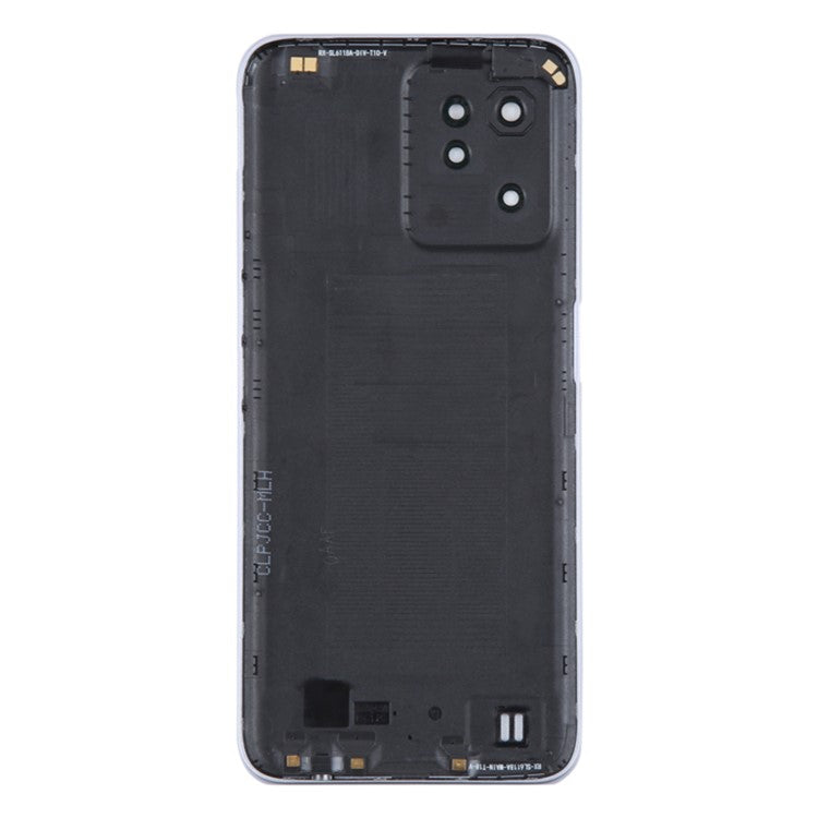 OEM Rear Housing Back Cover for Realme C31 Cell Phone Replacement Parts - Light Silver