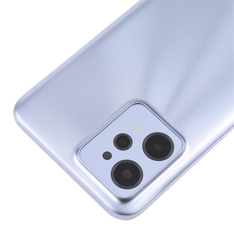 OEM Rear Housing Back Cover for Realme C31 Cell Phone Replacement Parts - Light Silver