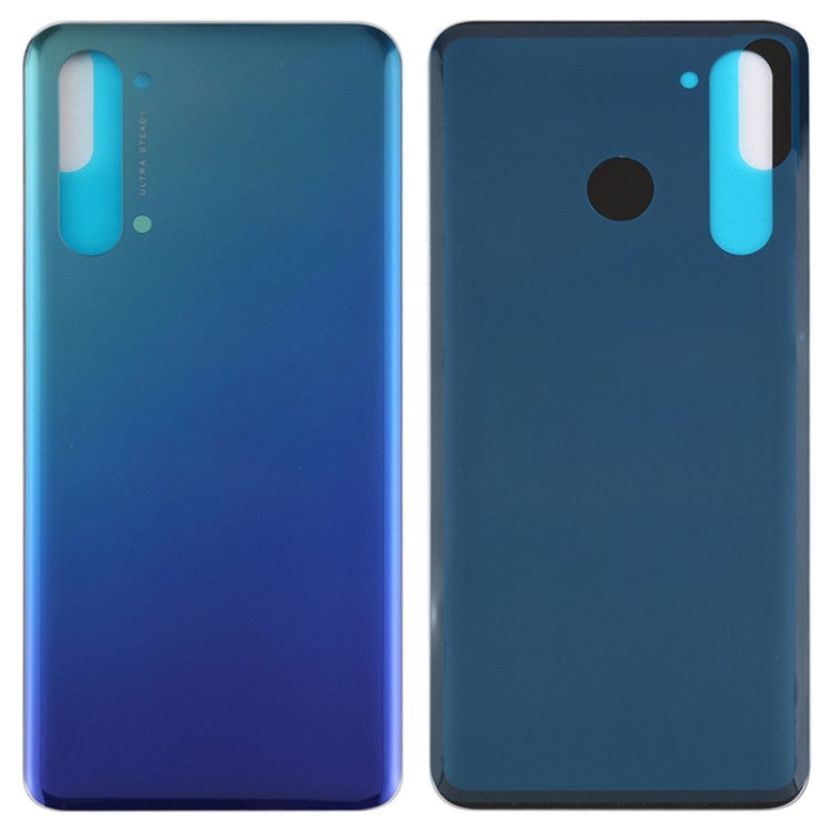 Back Battery Housing Cover for OPPO Reno3 5G Cell Phone Replacement Part - Blue