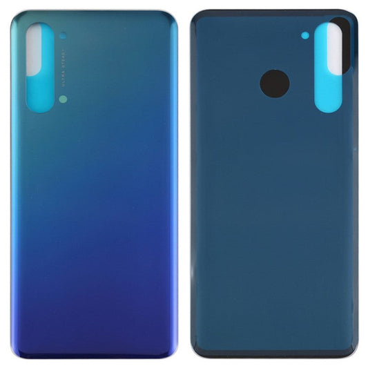 Back Battery Housing Cover for OPPO Reno3 5G Cell Phone Replacement Part - Blue