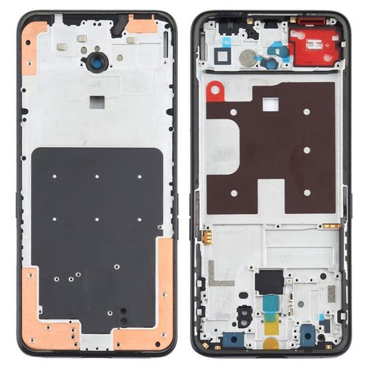 For OPPO Reno2 Z / Reno2 F Middle Plate Frame Repair Part (A-Side) (without Logo) - Black