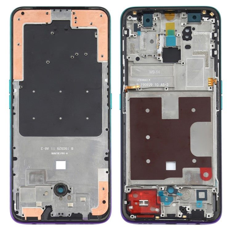 For OPPO Reno2 Z / Reno2 F Middle Plate Frame Repair Part (A-Side) (without Logo) - Nebula