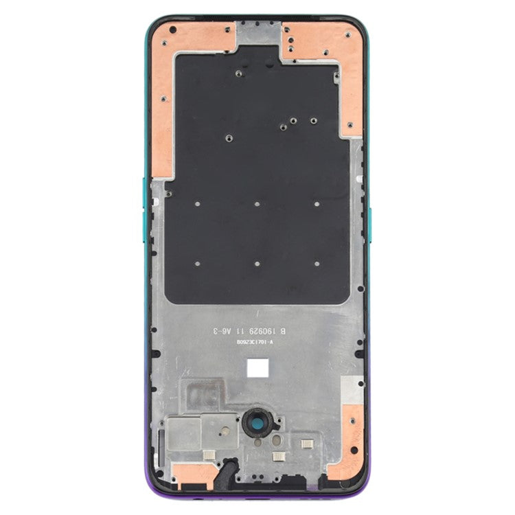 For OPPO Reno2 Z / Reno2 F Middle Plate Frame Repair Part (A-Side) (without Logo) - Nebula