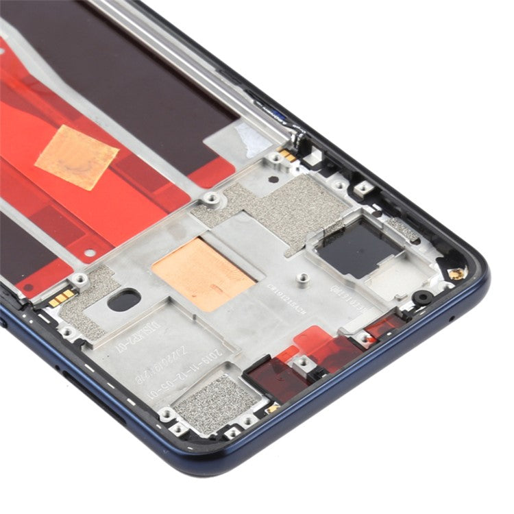 For OPPO Reno3 5G / Reno3 Youth / F15 / Find X2 Lite / K7 (2020) Middle Plate Frame Repair Part (A-Side) (without Logo) - Black