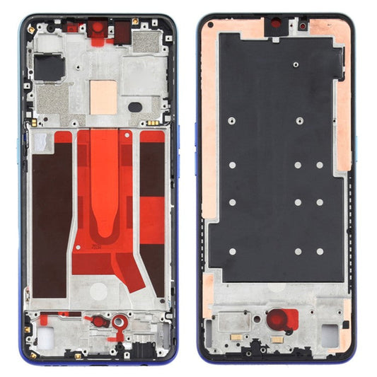 For OPPO Reno3 5G / Reno3 Youth / F15 / Find X2 Lite / K7 (2020) Middle Plate Frame Repair Part (A-Side) (without Logo) - Blue