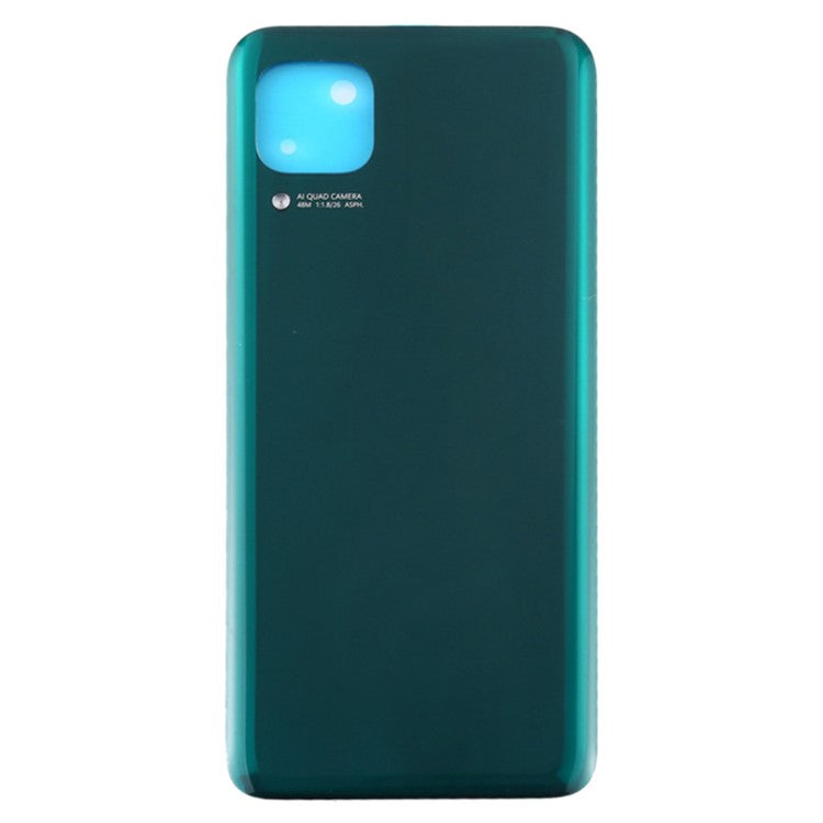 For Huawei P40 lite 4G Battery Housing with Adhesive Sticker + Camera Lens Cover - Green
